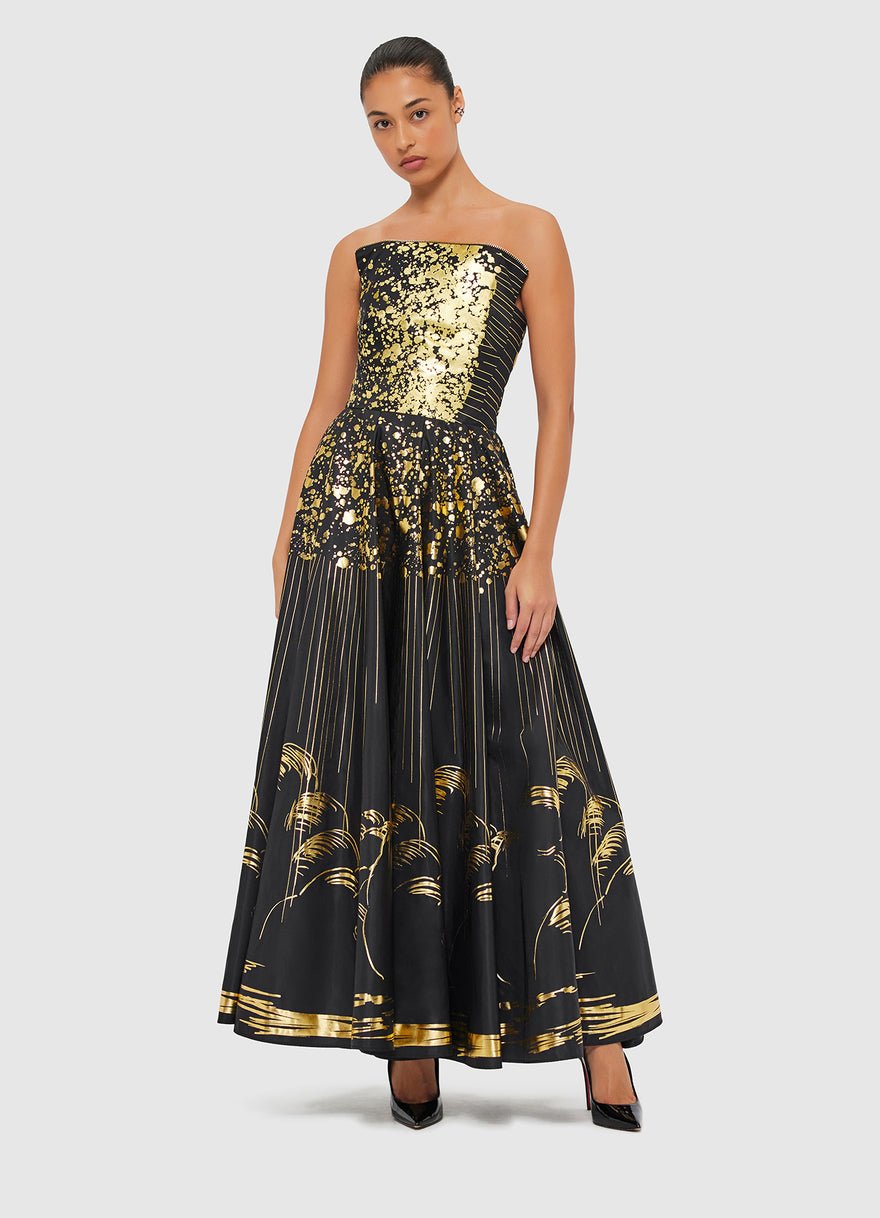 Leo Lin Angelica Bustier Maxi Dress photo 4