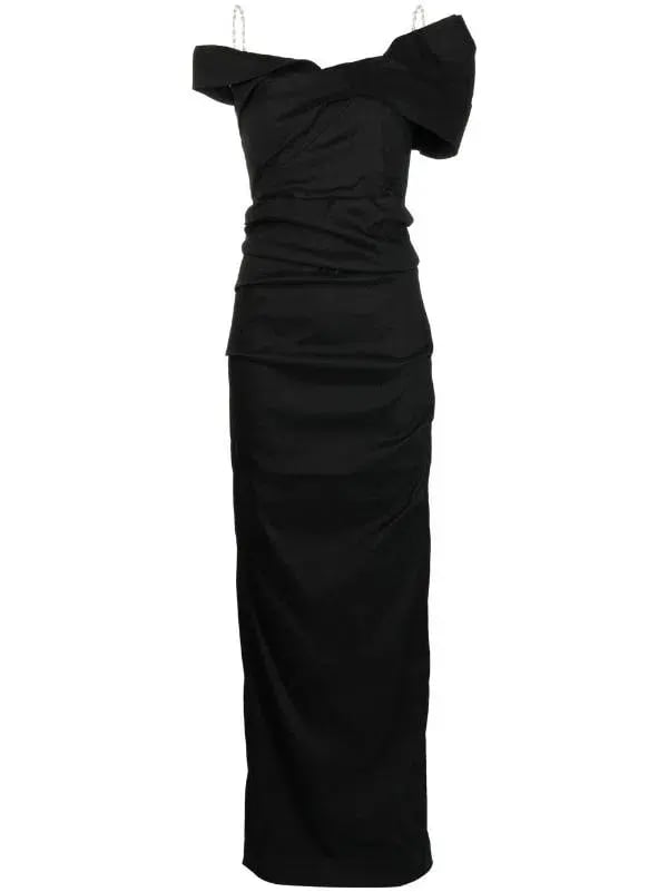 Rachel Gilbert Dahli Gown Black Size 2 / Au 10 photo 3