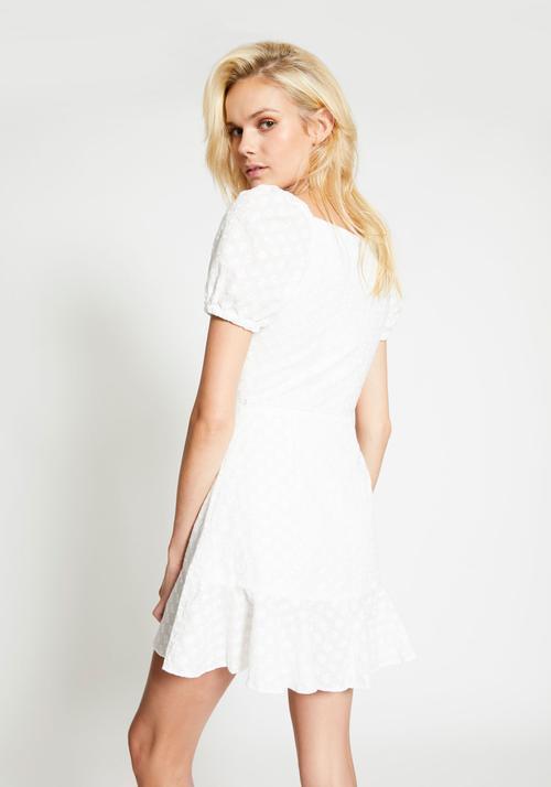 Significant Other Symphony Dress White Size 12 photo 3