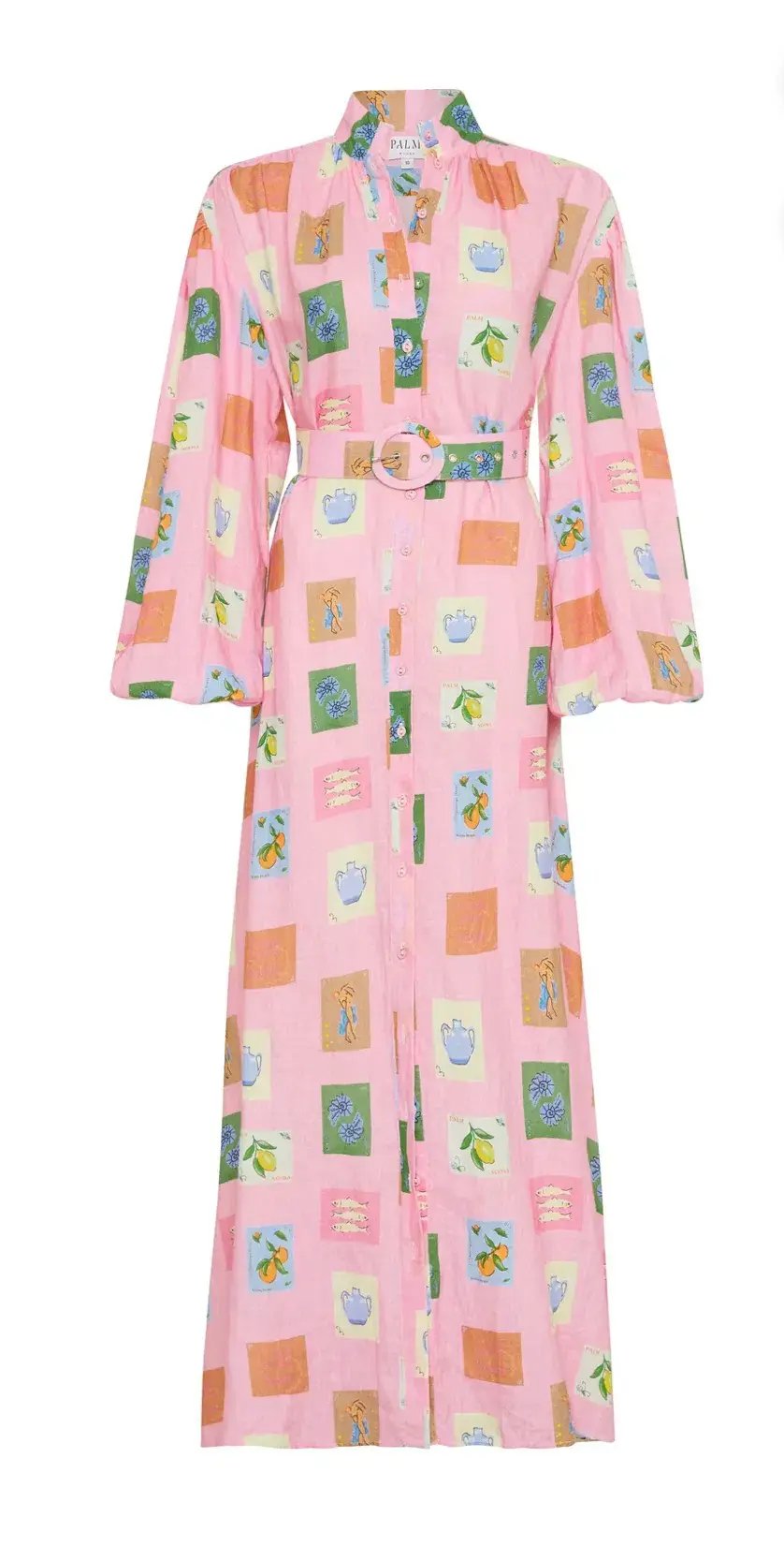 Palm Noosa Noddy Dress Pink Emblem Size 10 photo 4