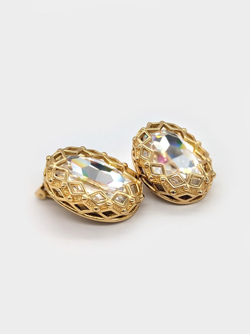 Dior Vintage John Galliano Clip on Earrings photo 4
