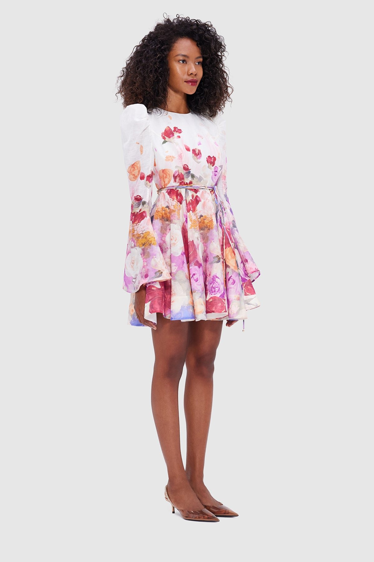 LEO LIN JORDYN MINI DRESS - FLEUR PRINT photo 4