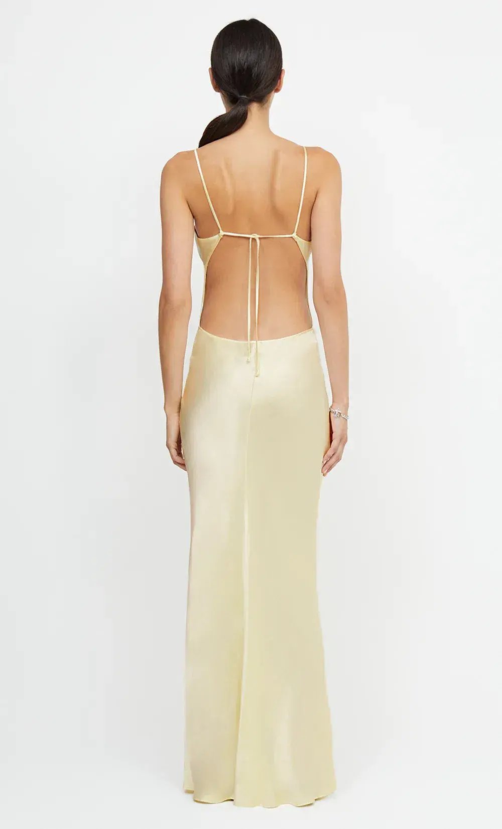 Bec & Bridge Cedar City Maxi Dress Ice Yellow Size 6 photo 2