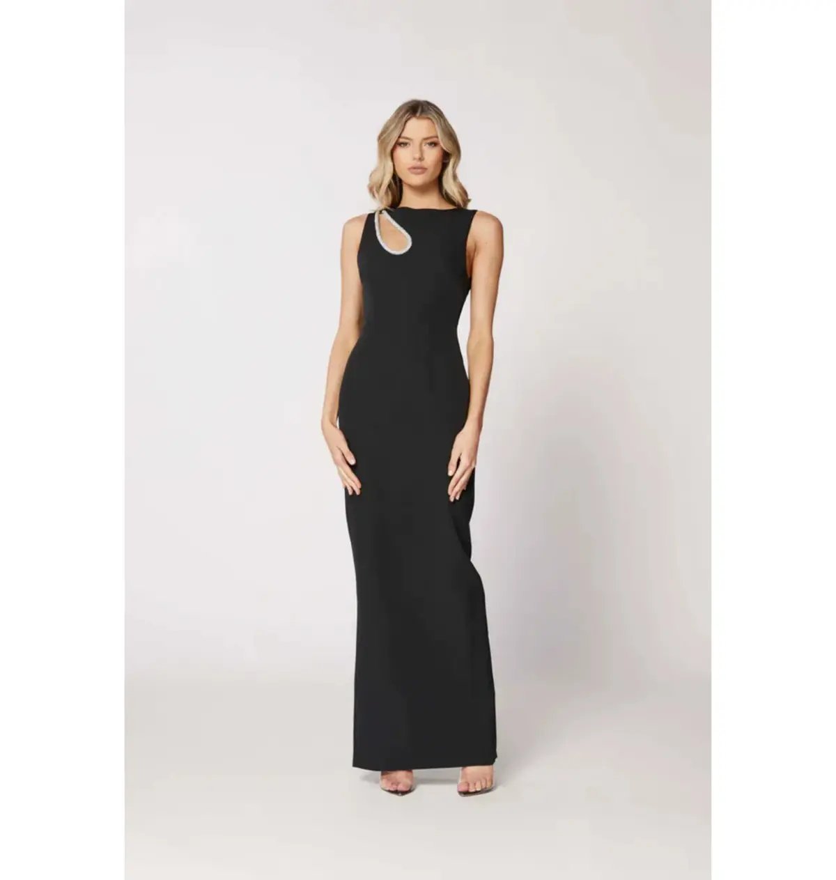 Bianca & Bridgett Valencia Gown in Black Size AU 6 photo 2
