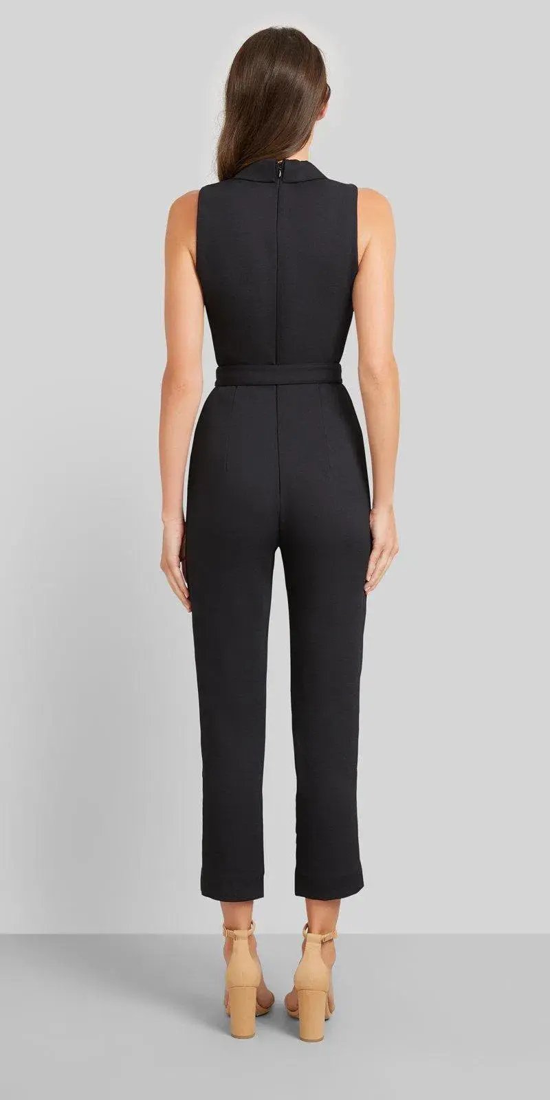 Kookai Valentine Jumpsuit Black Size 8 photo 3