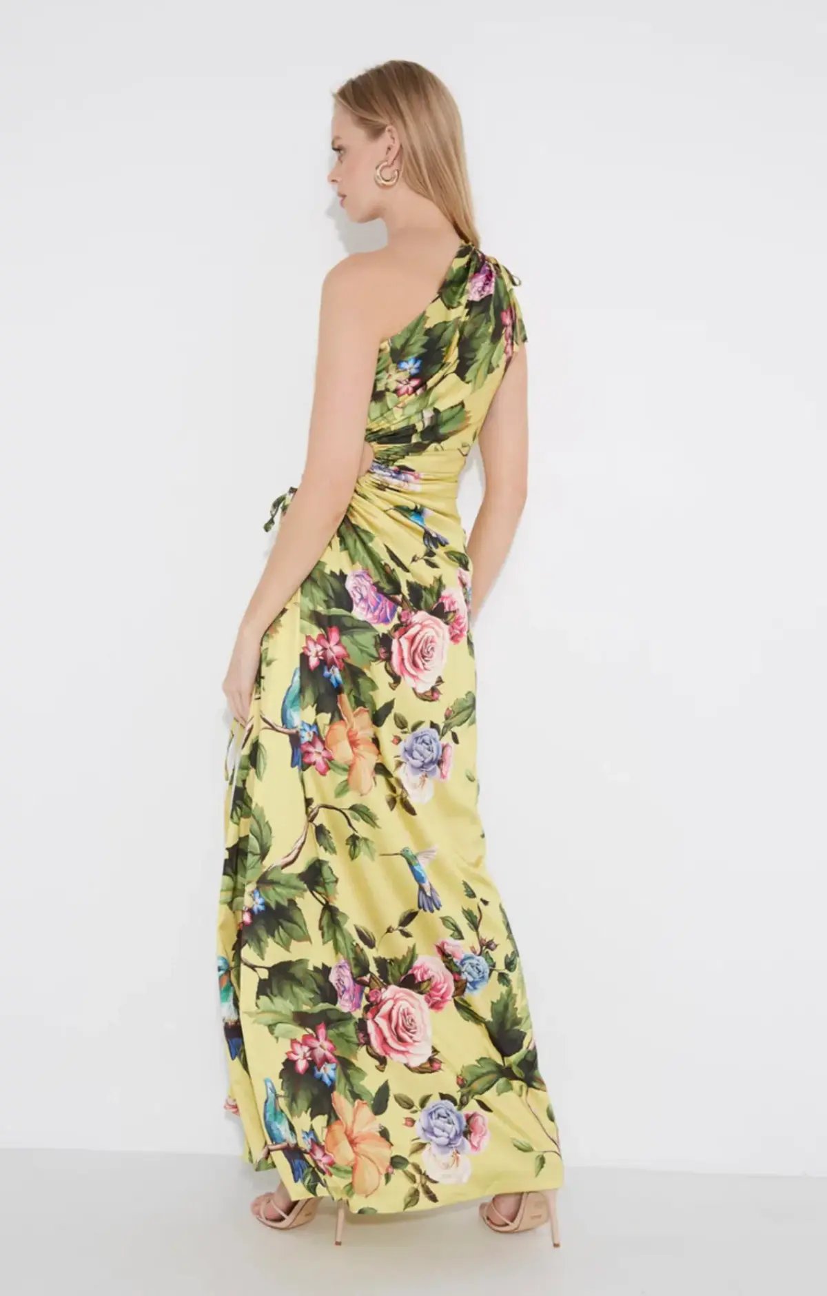 Sonya Moda Nour Royal Botanic Maxi Dress Print Size 8 photo 5