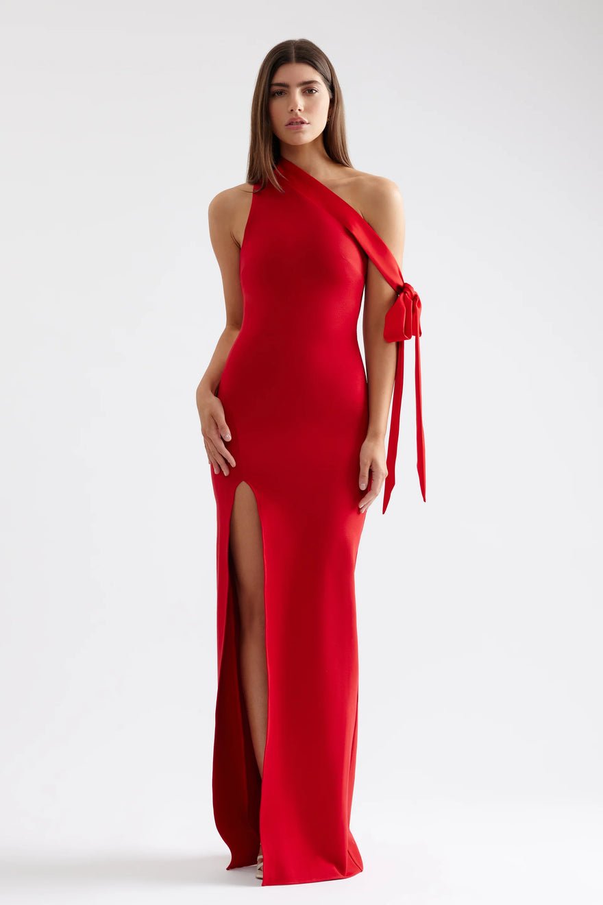 Lexi Sidney Dress - Deep Red photo 5
