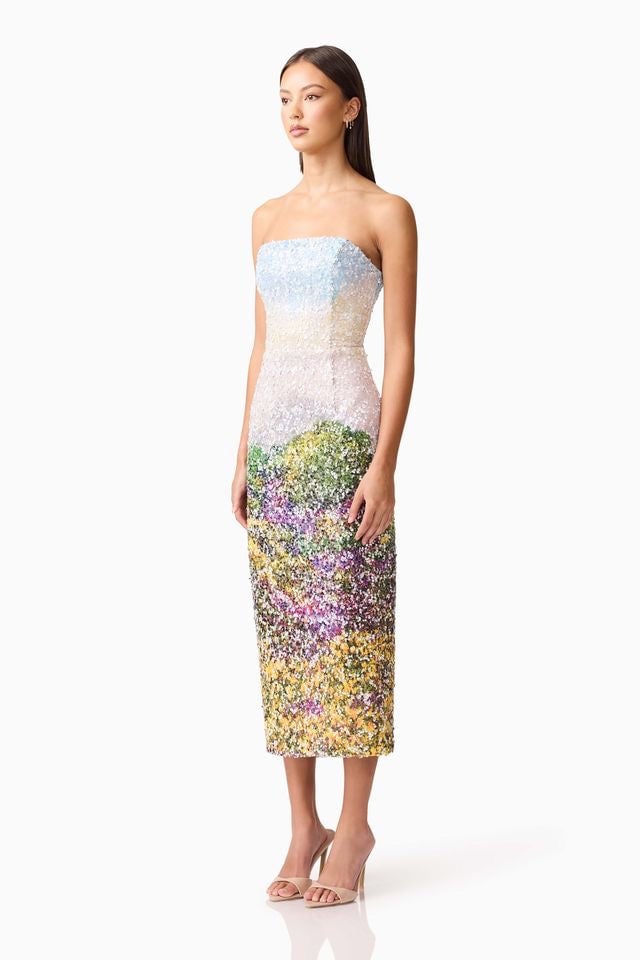 Elliatt Arden Midi Dress - Multi photo 4