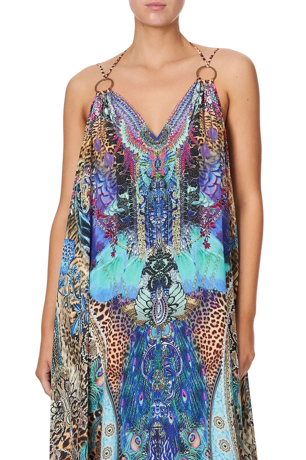 Camilla Basilica Beauty Strap Ring Dress Print One Size photo 3