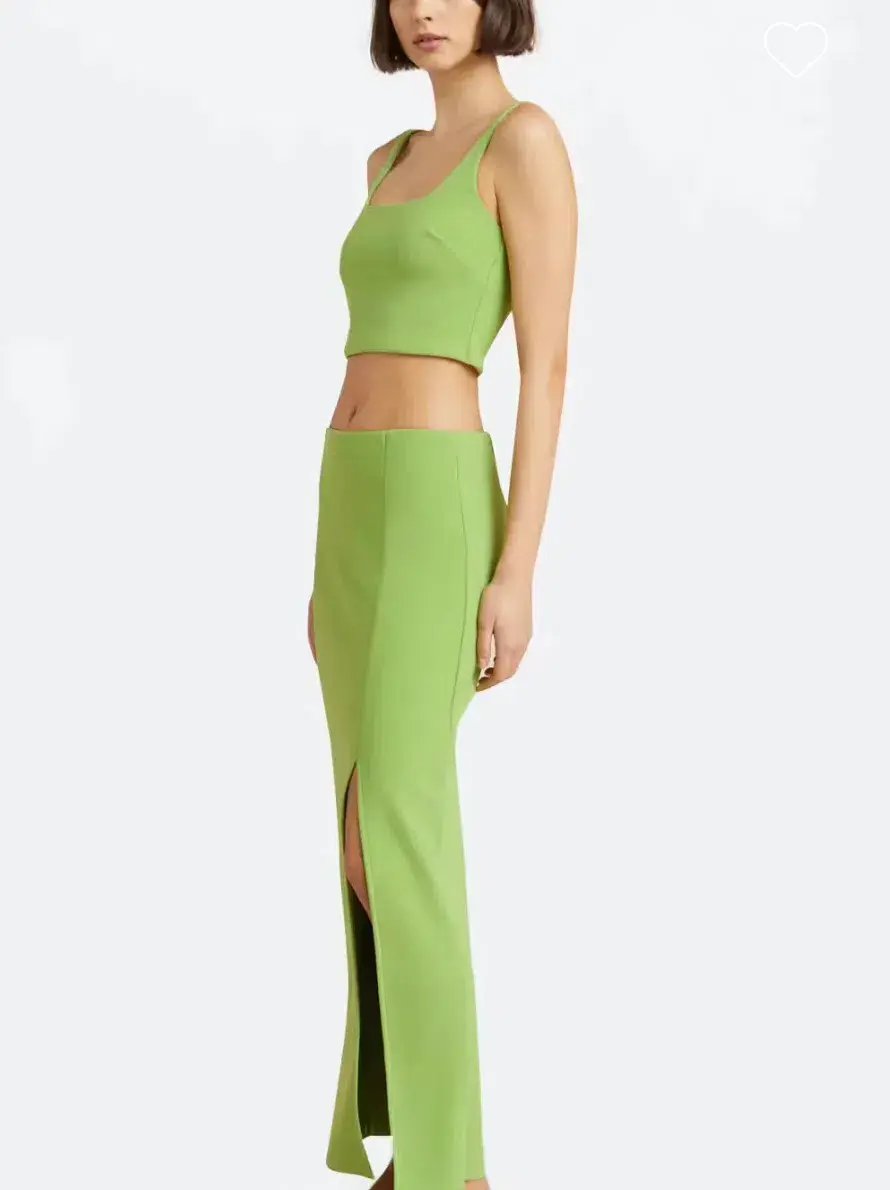 Bec & Bridge Karina Maxi Skirt & Bodice Sweet Pea Green Size 8 photo 4