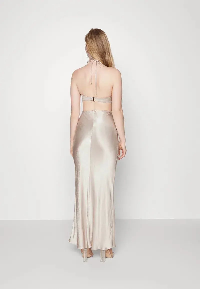 Bec and Bridge Kara Maxi Dress in Sand Size 14 photo 2