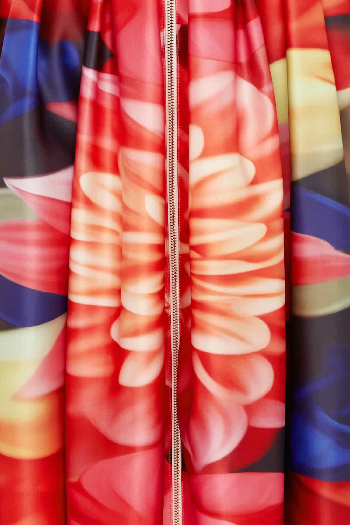 LEO LIN NORINE BUSTIER MIDI DRESS - KALEIDOSCOPE PRINT photo 7