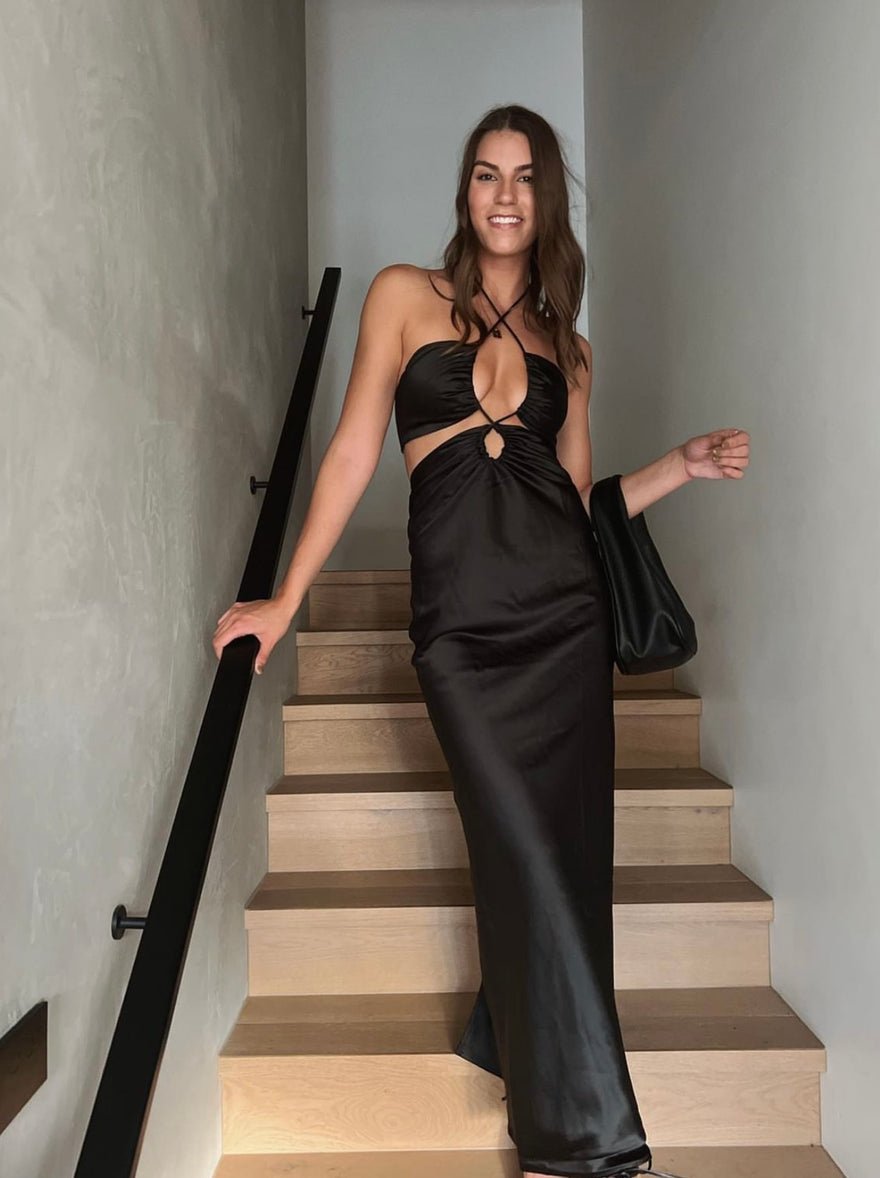 Jagger & Stone The Ruby Maxi Dress | Black photo 4