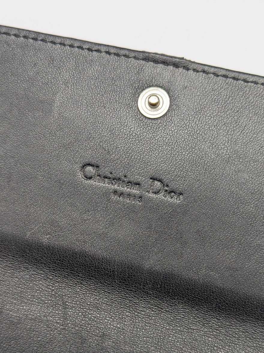 Dior Patent Cross-body Clutch Black photo 2