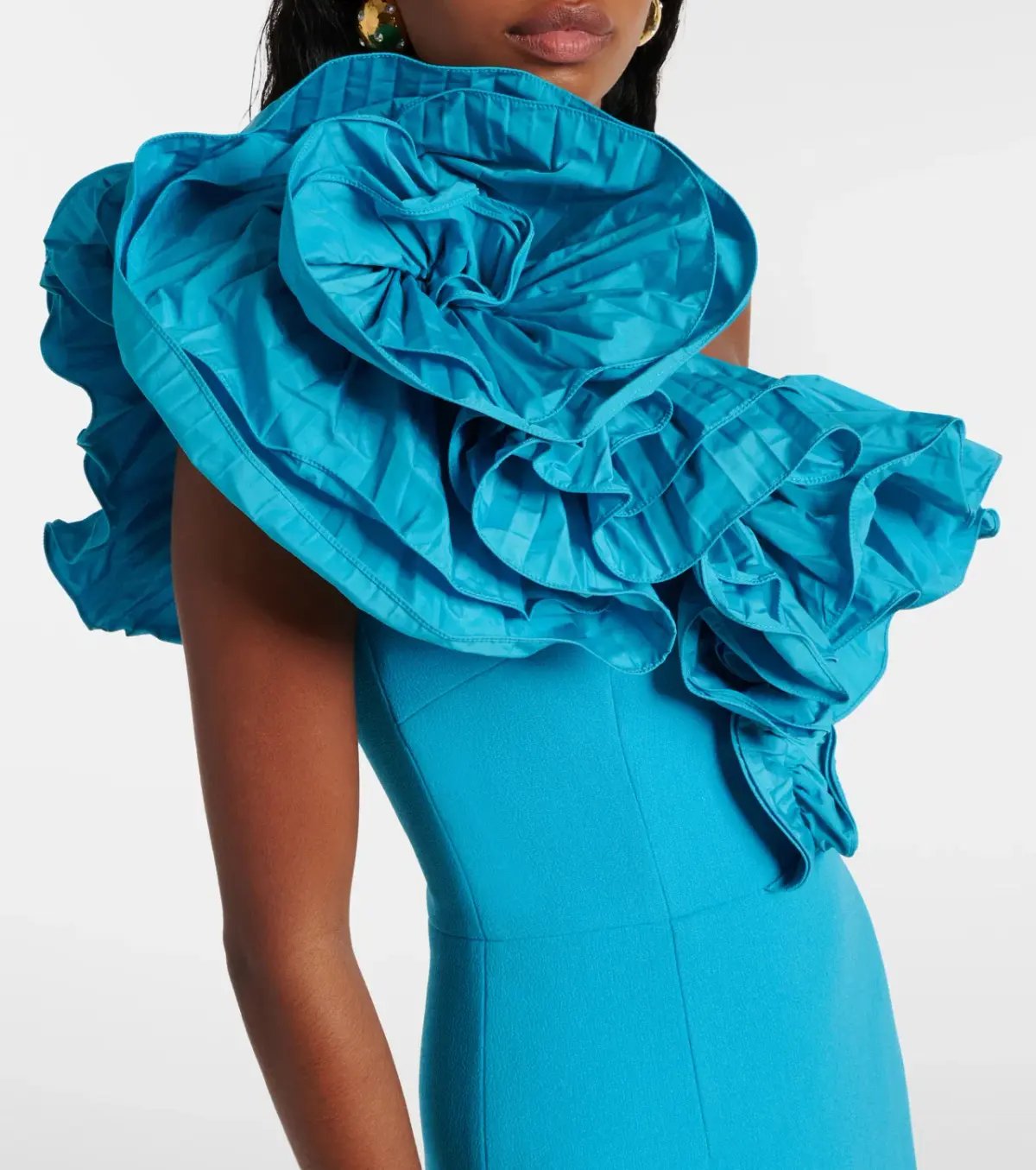 Rebecca Vallance Ella Gown Blue Size 10 photo 3