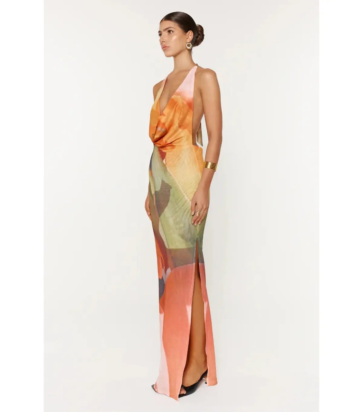 She is OLLÁ Pamela Maxi Dress Print Size S / AU 8 photo 2