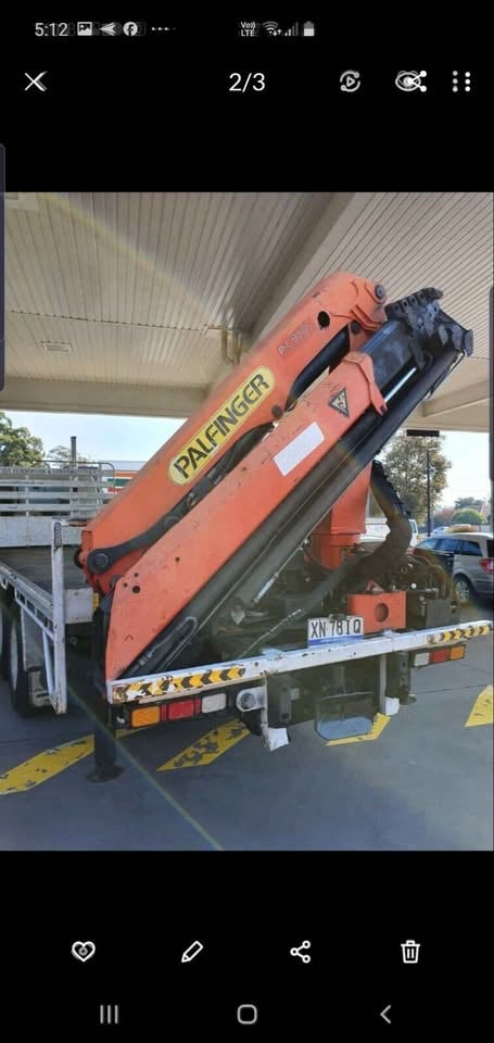 2000 Truck + driver Hire with crane photo 5