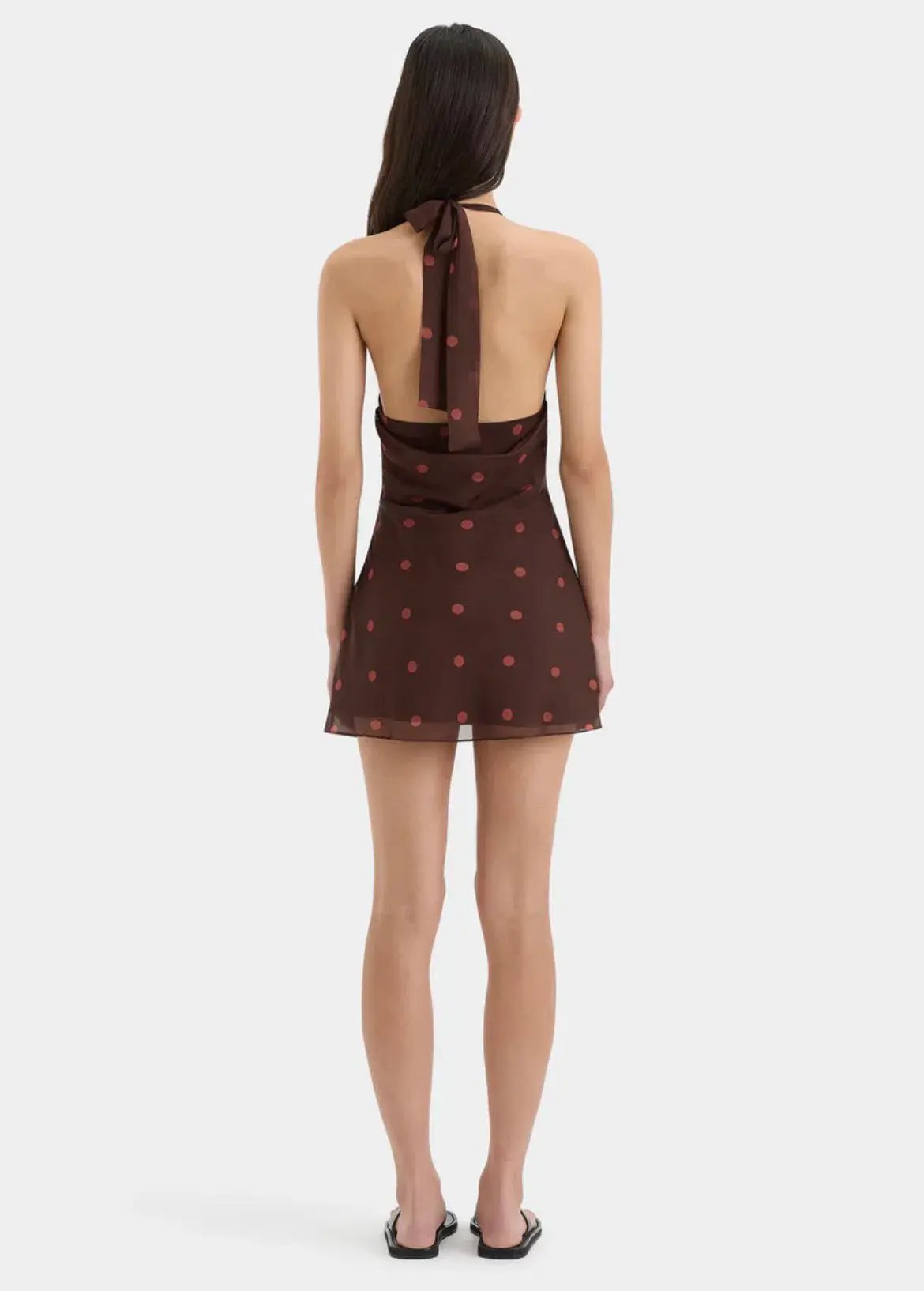 Natalie Rolt Anastasia Mini Dress in Espresso Size 1 / AU 8 photo 17