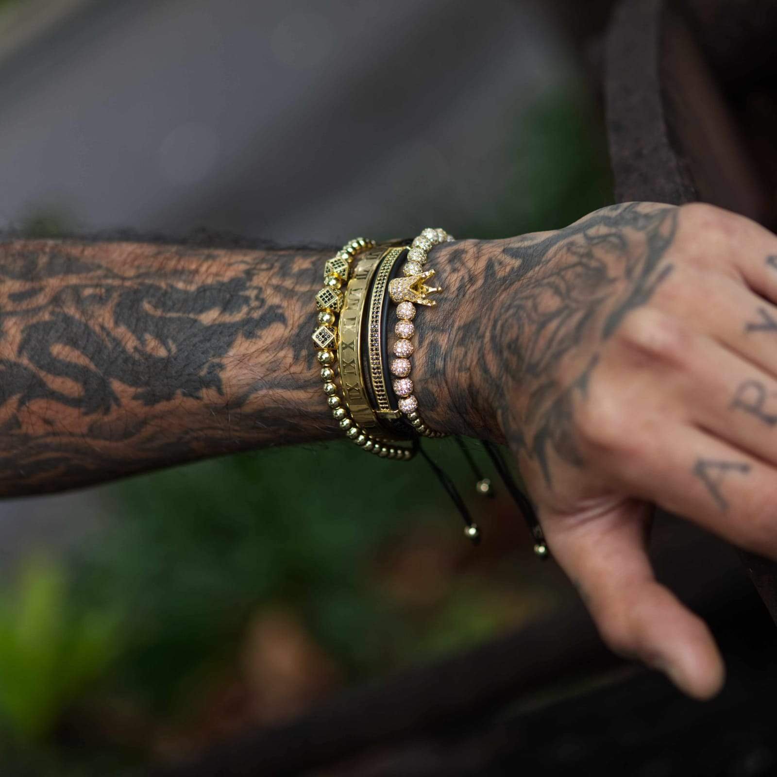 F With The King Bracelet - Gold photo 7