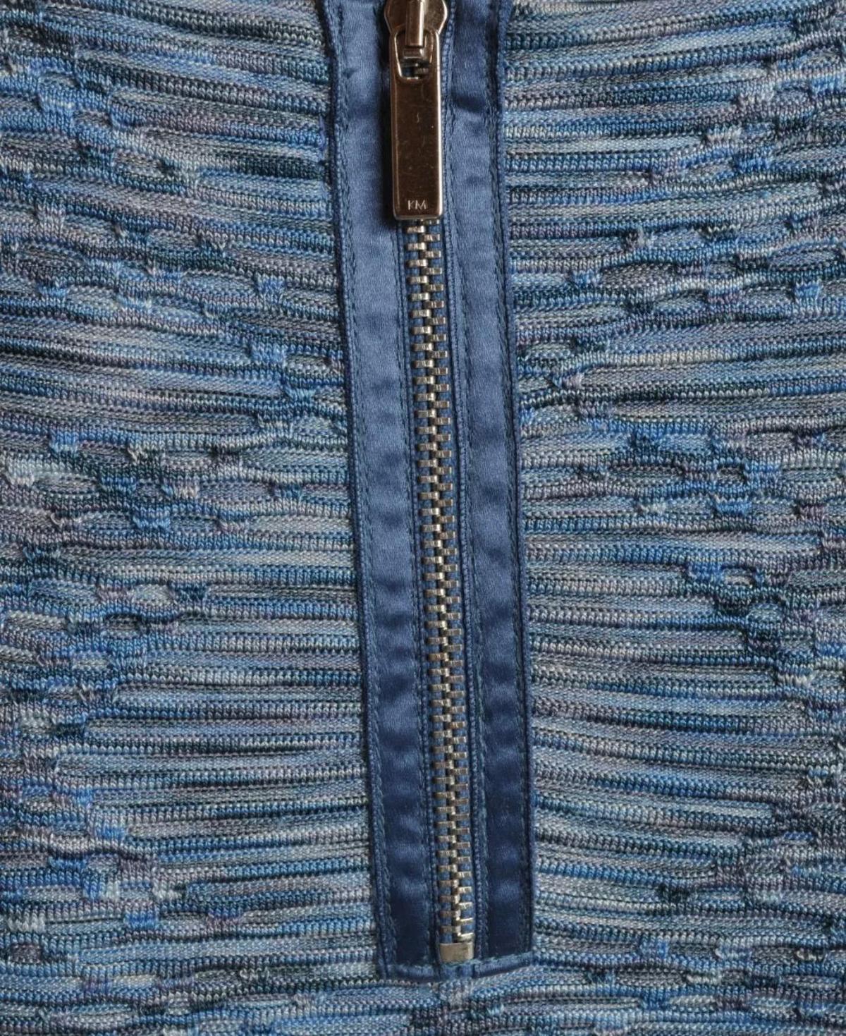 Karen Millen Body on Dress Blue Size 12 photo 3