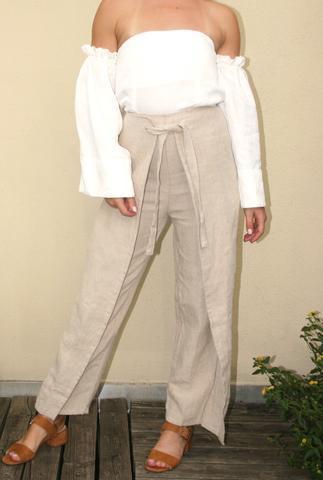Sir The Label Kai Tai Culotte Midi Pants Khaki Size AU 10 photo 2