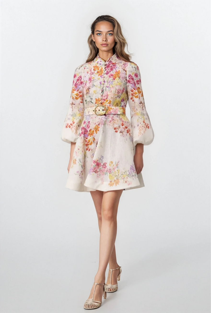 Zimmermann Natura Buttoned Mini Dress photo 2