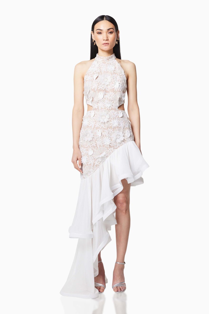 Elliatt Dubrovnik Maxi Dress - Ivory photo 4