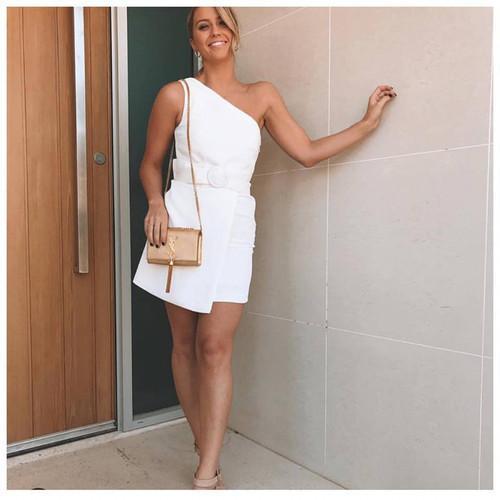 Kookai Gigi Dress White Size 34 photo 3