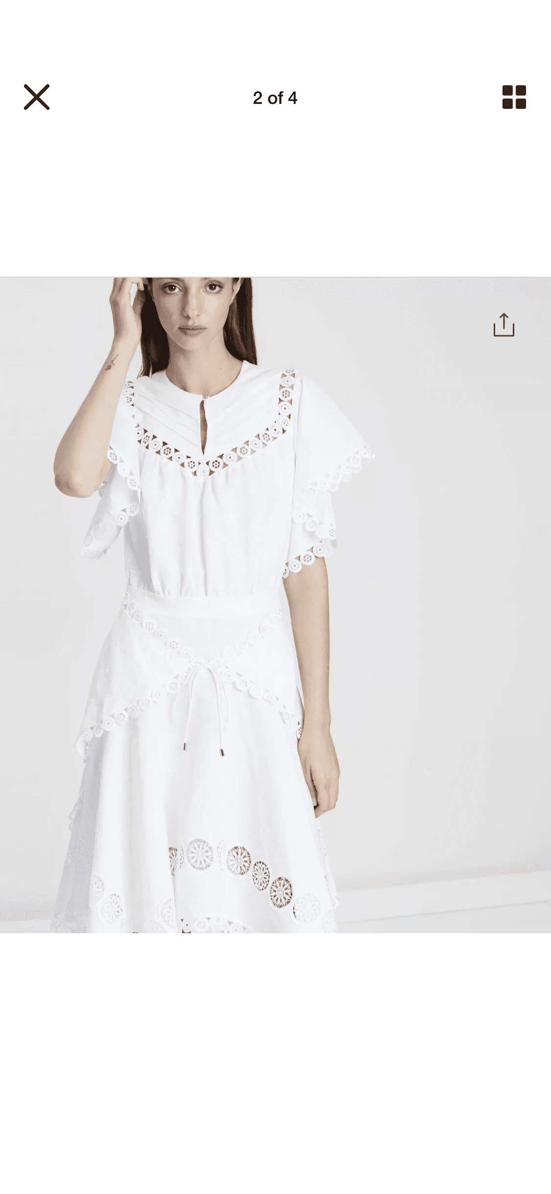 Lover the label prairie dress size 6 photo 2
