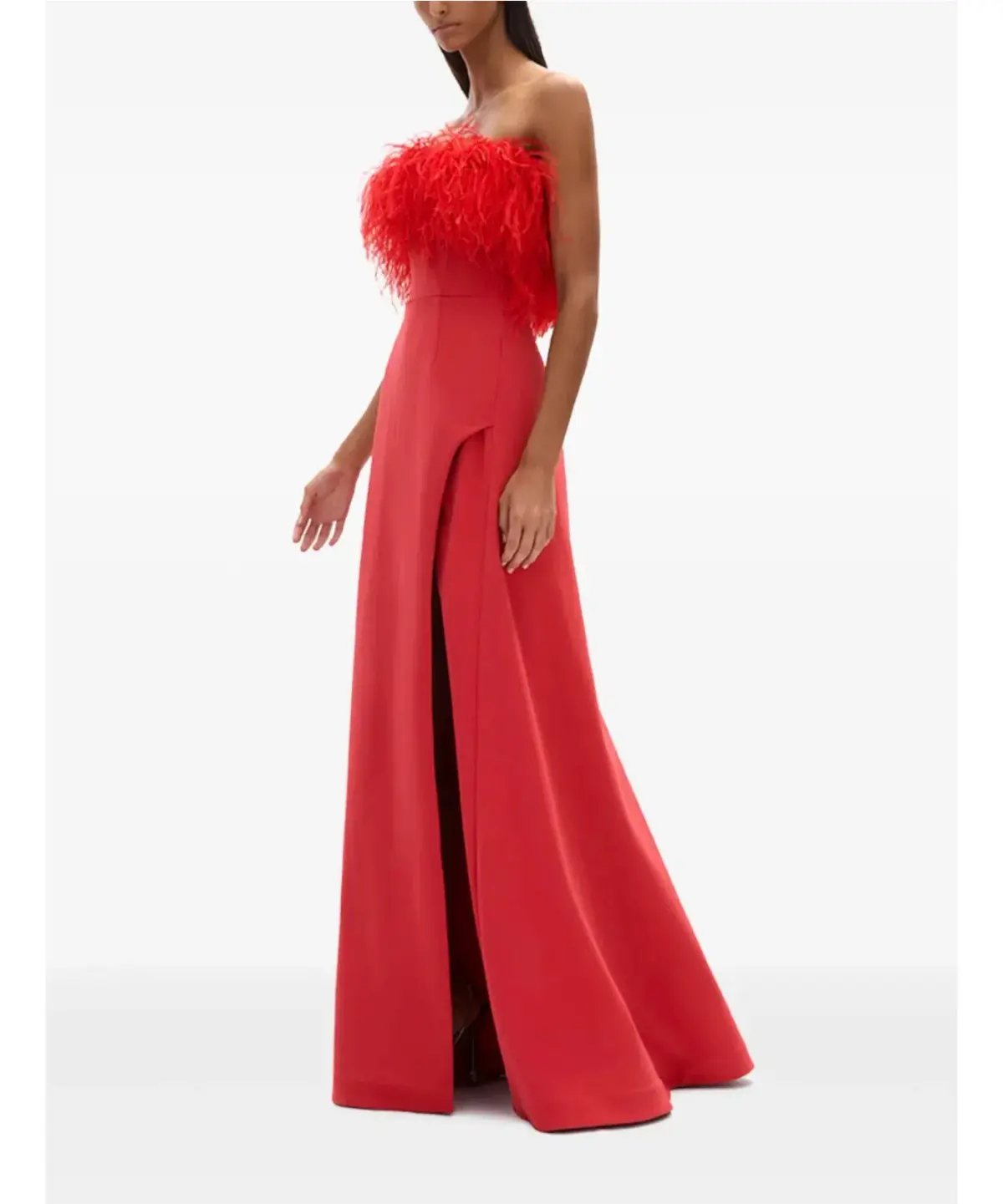 Rachel Gilbert Link Maxi Gown Red Size 1 / AU 8 photo 2