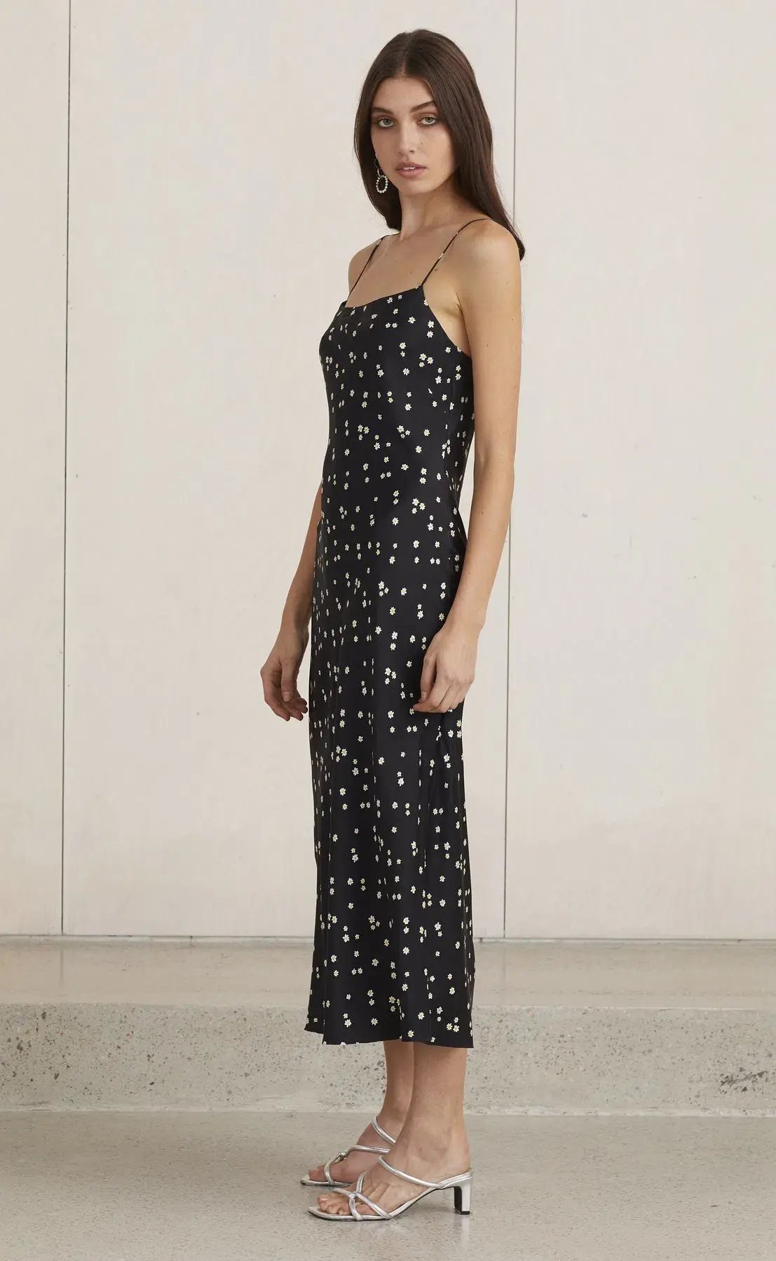 Bec & Bridge Miss Daisy Slip Midi Dress Floral Size 12 photo 2
