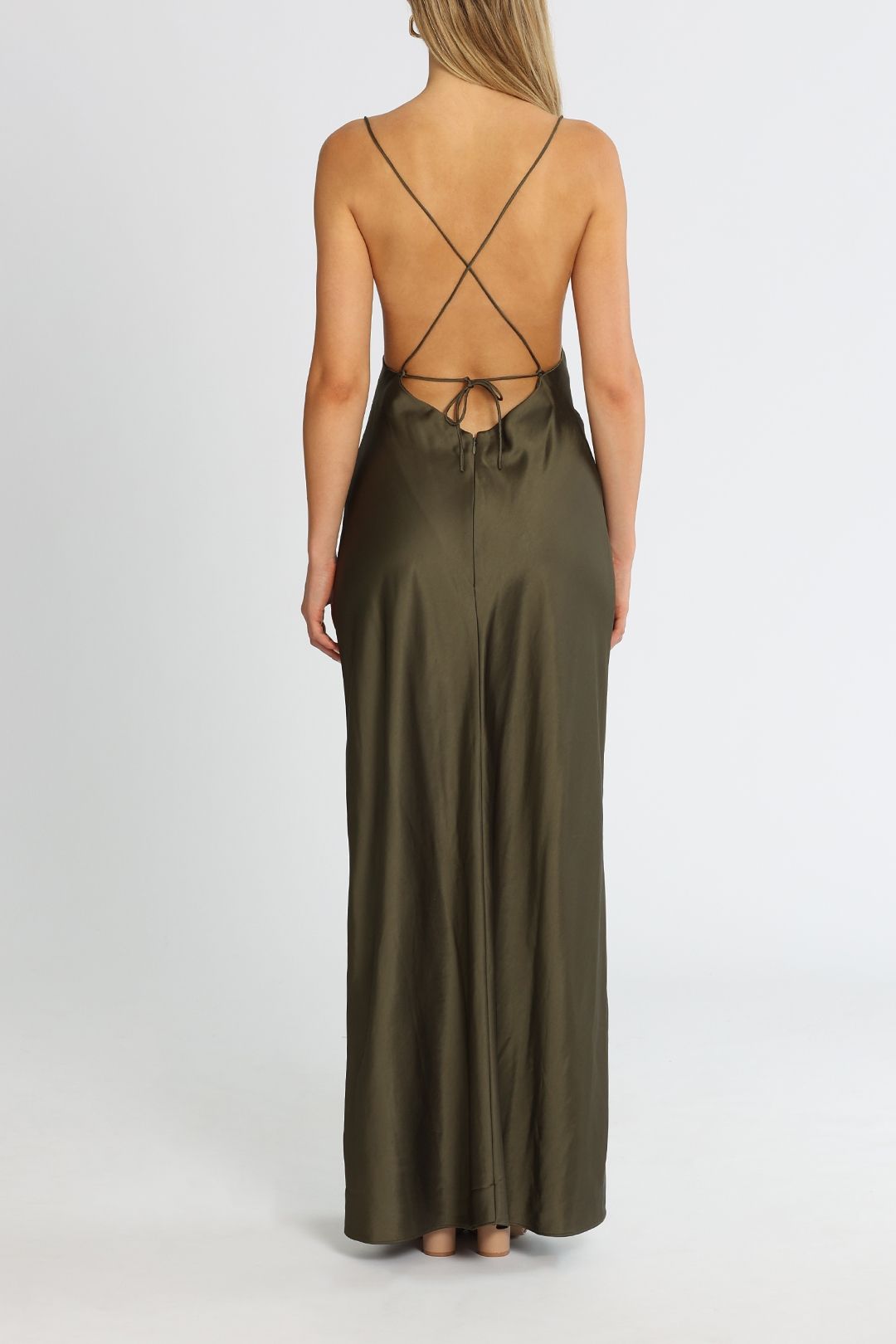 Aila Dress - Olive photo 3