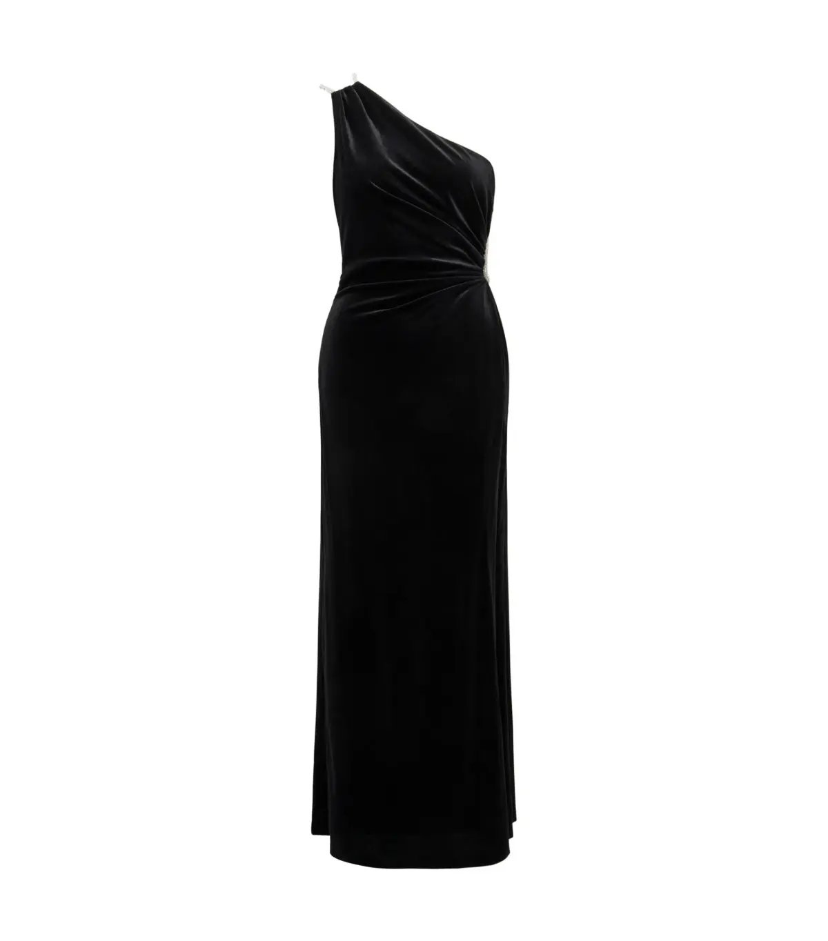Forever New Costanza Diamante Velvet Gown Black Size AU 4 photo 5
