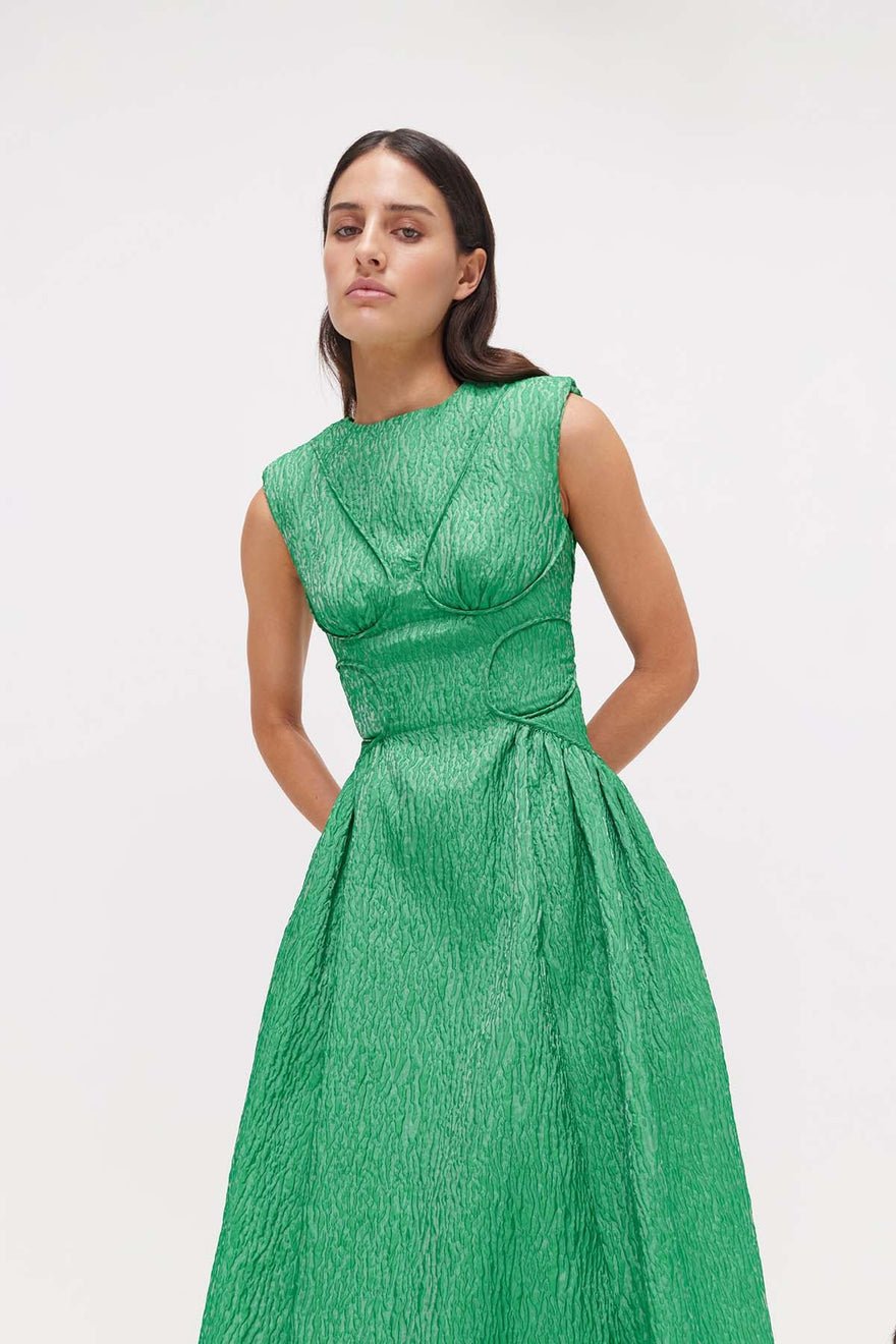 Rachel Gilbert Celia Dress - Apple photo 2