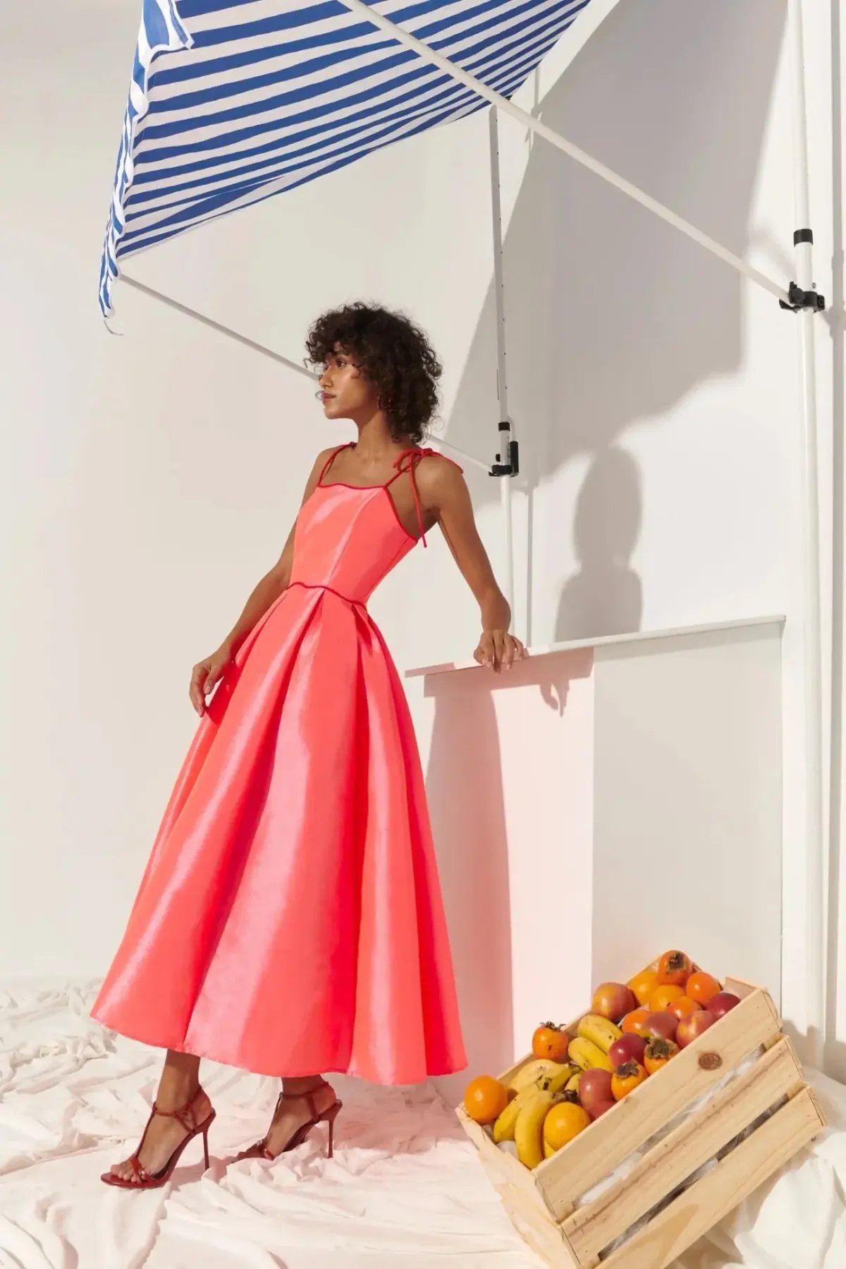 CeliaB Alma Dress Orange Size 10 photo 6
