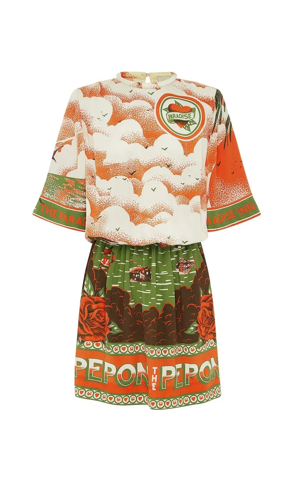 ALEMAIS Bunglalow Mini Dress Multi Size 8 photo 4
