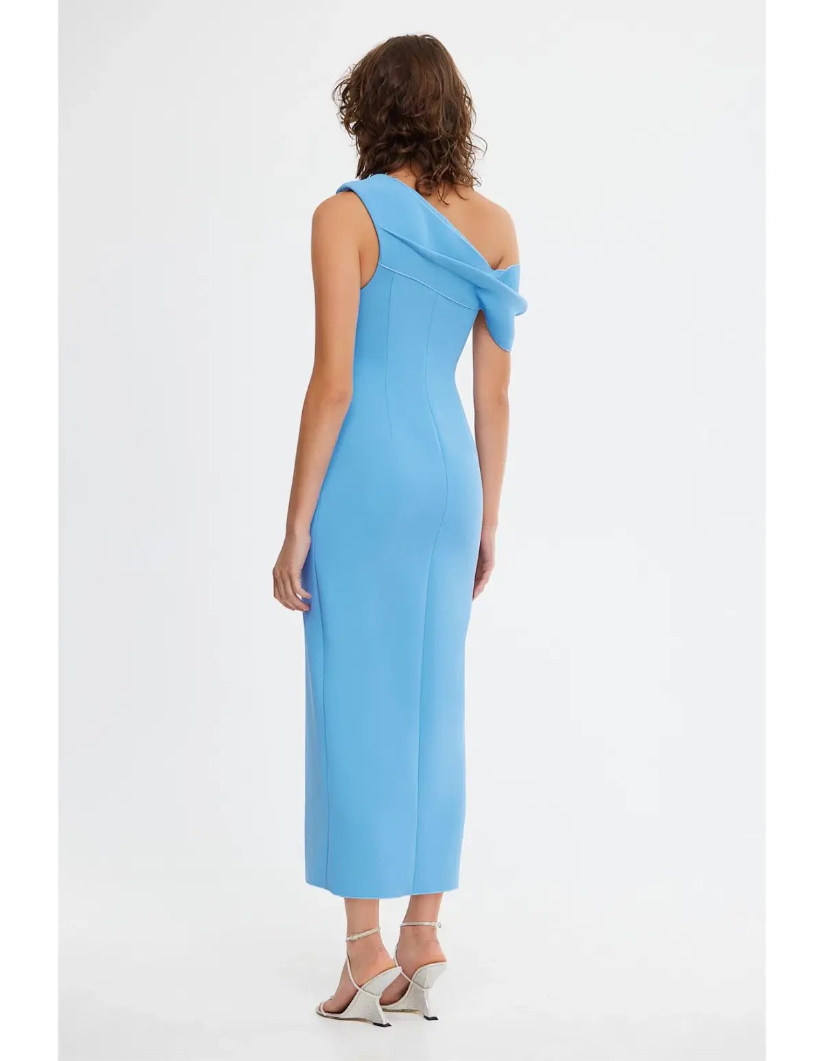 Acler  Ashford Maxi Dress in Capri Blue Size 12 photo 3