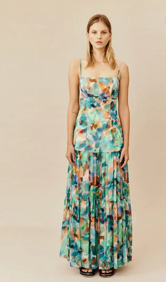 Ginger Smart Beautiful Truth Sundress Floral Size 6 photo 3
