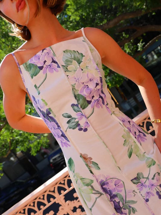 By Nicola Lagoon Maxi Dress In Garden Party photo 3