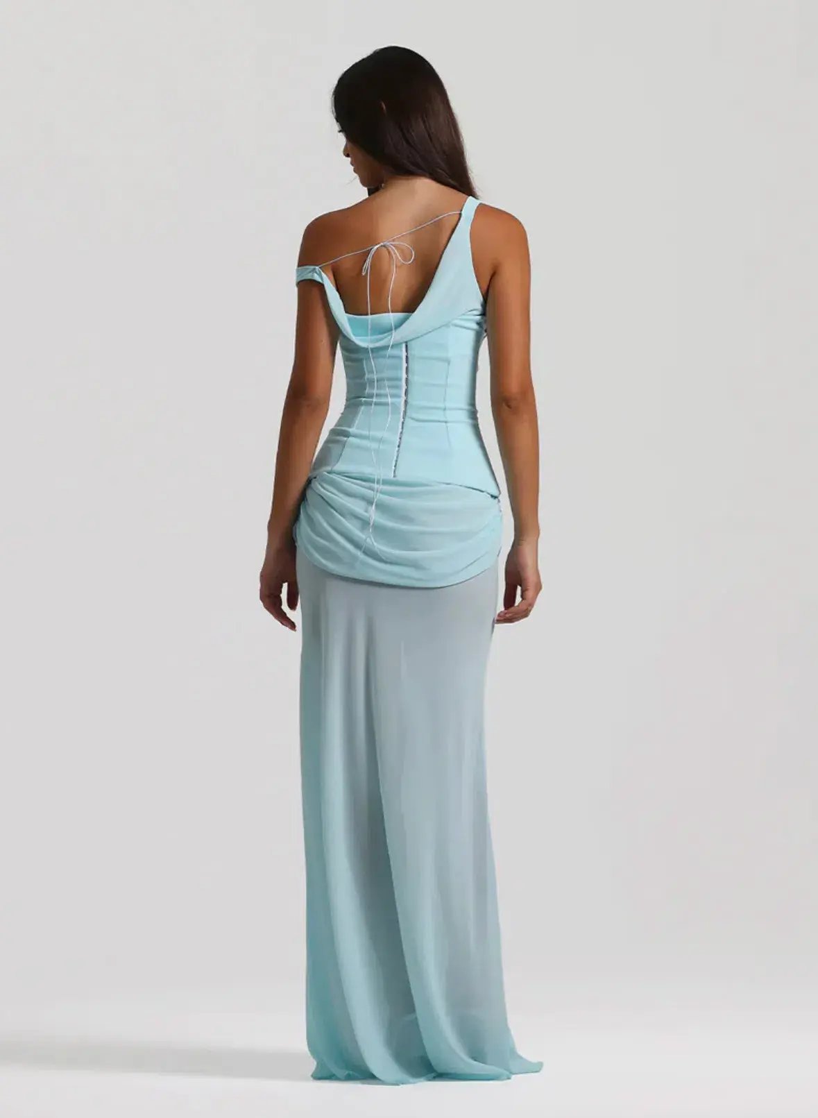 Natalie Rolt Cadence Gown in Blue Size 2/ AU 10 photo 5