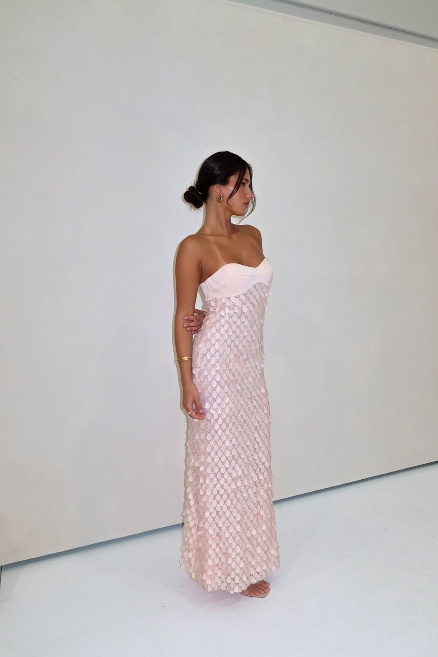 Manning Cartell Supreme Extreme Balconette Maxi Gown Rosewater photo 2