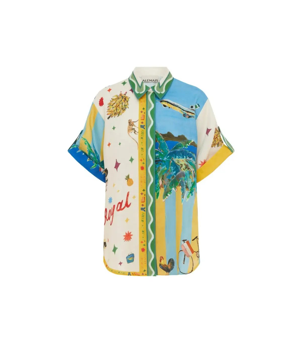 Alémais All Aboard Shirt and Skirt Multi Size AU 16 photo 5