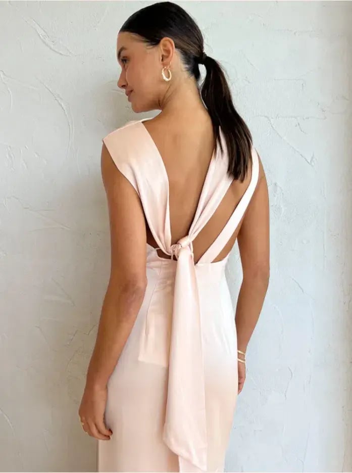 Significant Other Lana Maxi Dress Ballet Pink Size 8 photo 6