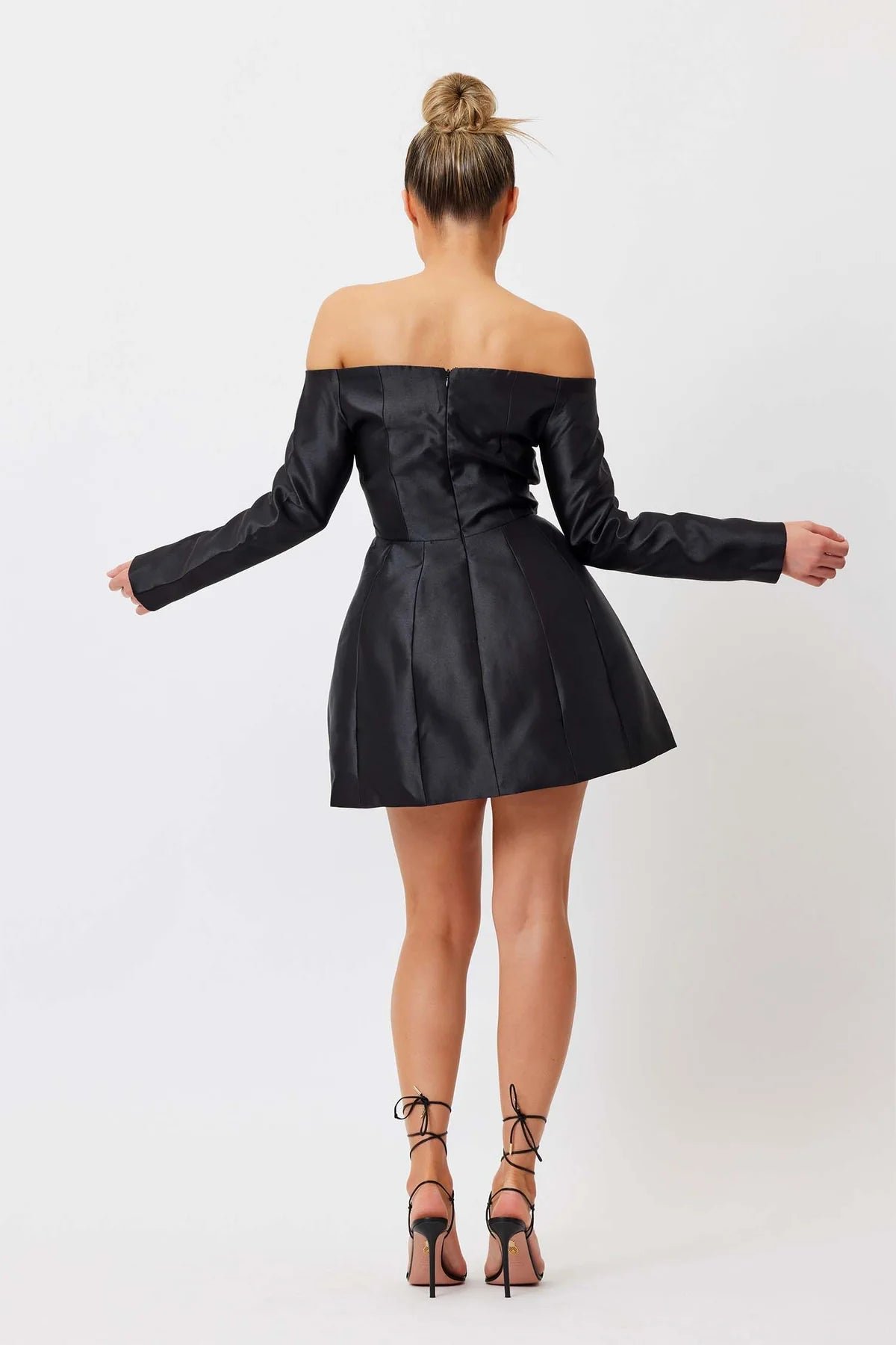 BIANCA & BRIDGETT MICHELLE DRESS - BLACK photo 4