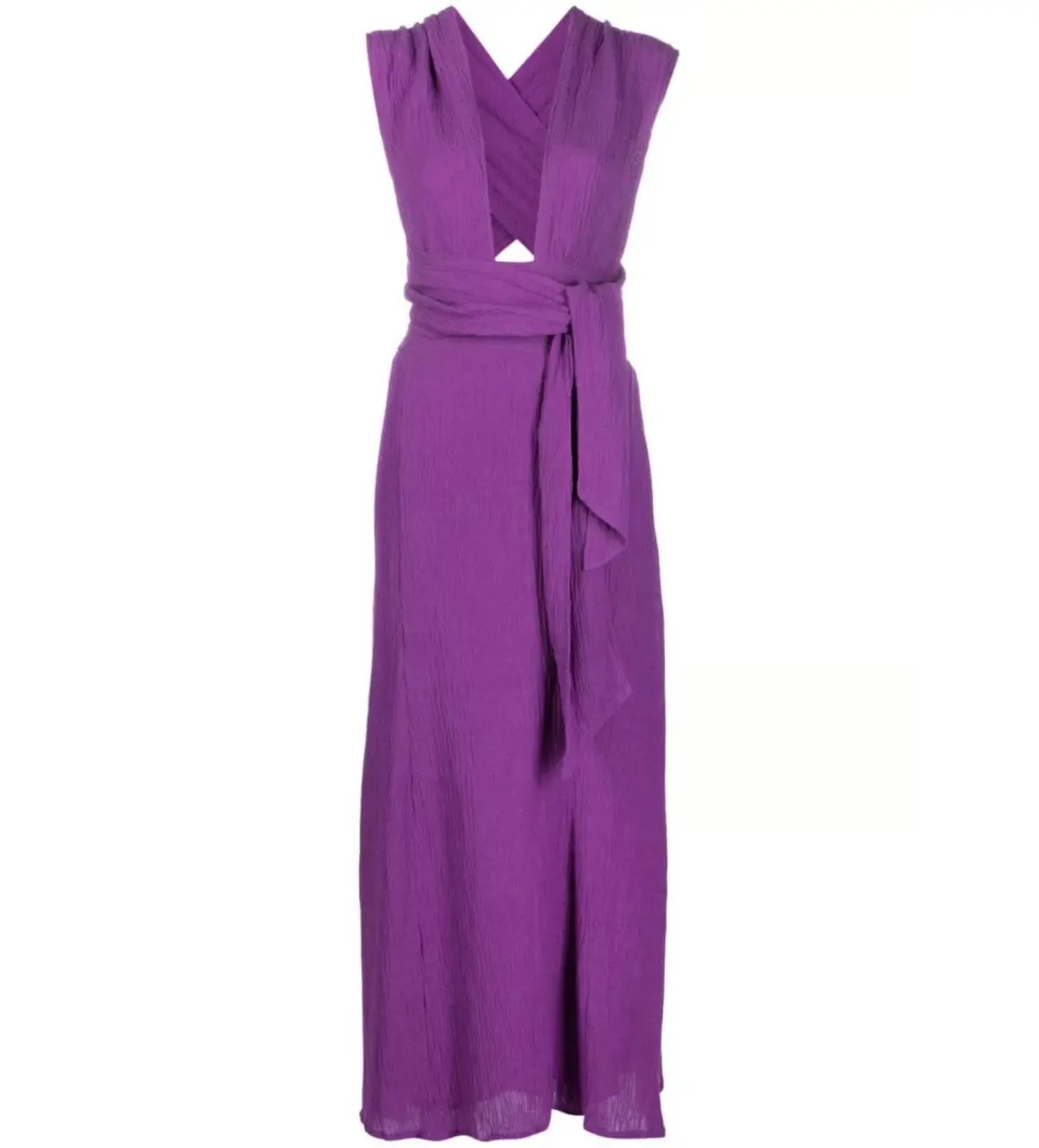 Faithfull The Brand Tropiques Maxi Dress Violet size 10 photo 6