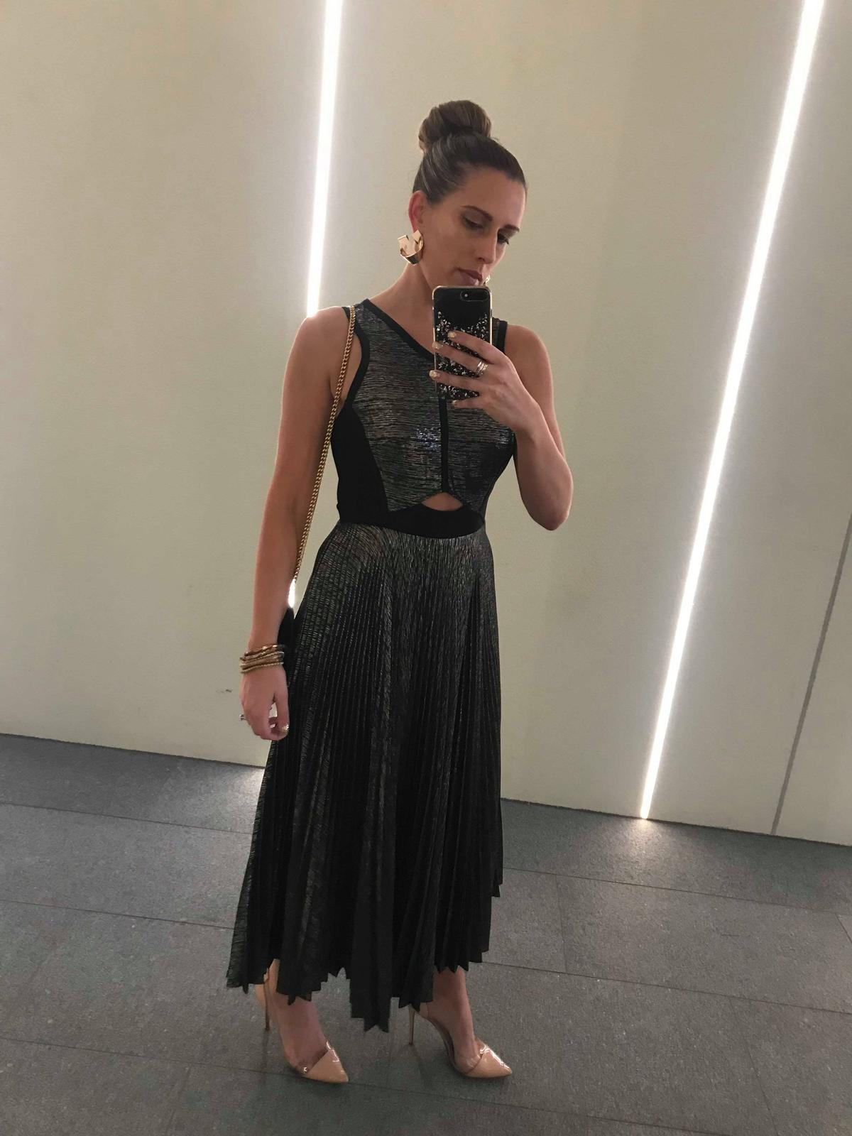 Sass & Bide - Cultural Diffuse Dress - Gold/ Black photo 2