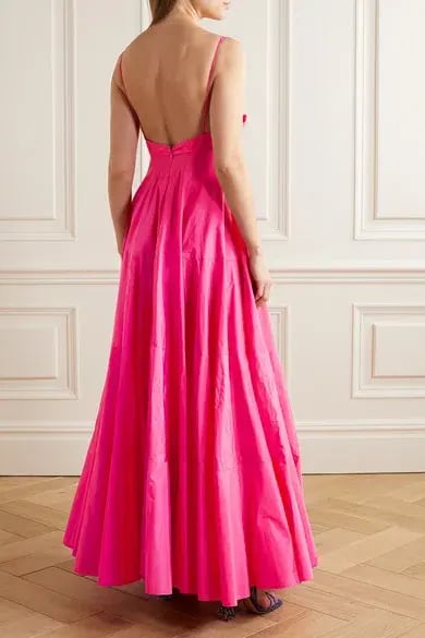 Jaquemus La Robe Manosque Maxi Dress Pink Size 10 photo 2