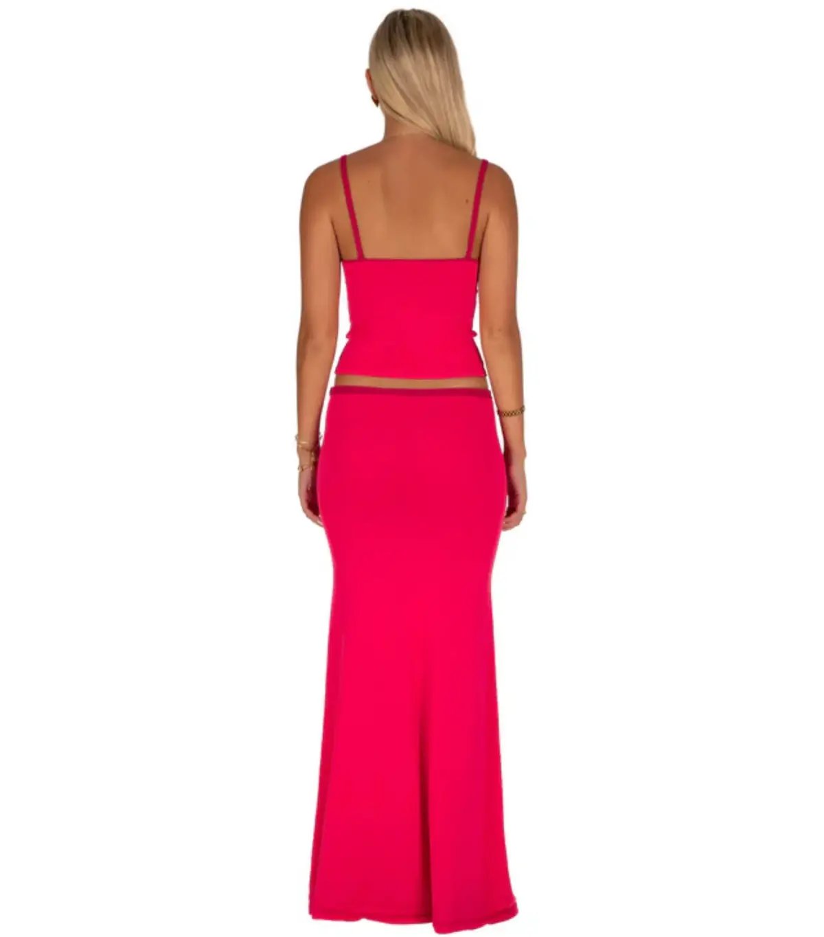 I am Delilah Lilly Tank and Maxi Skirt Set Red Size AU 8 photo 2