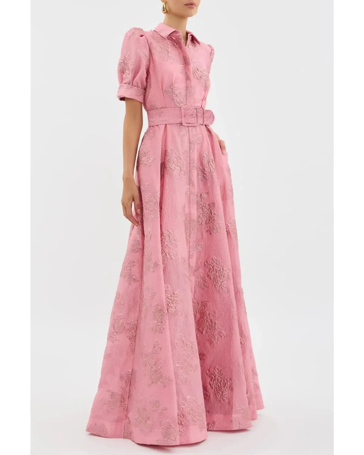 Rebecca Vallance Annette Button Gown Pink Size AU 10 photo 2