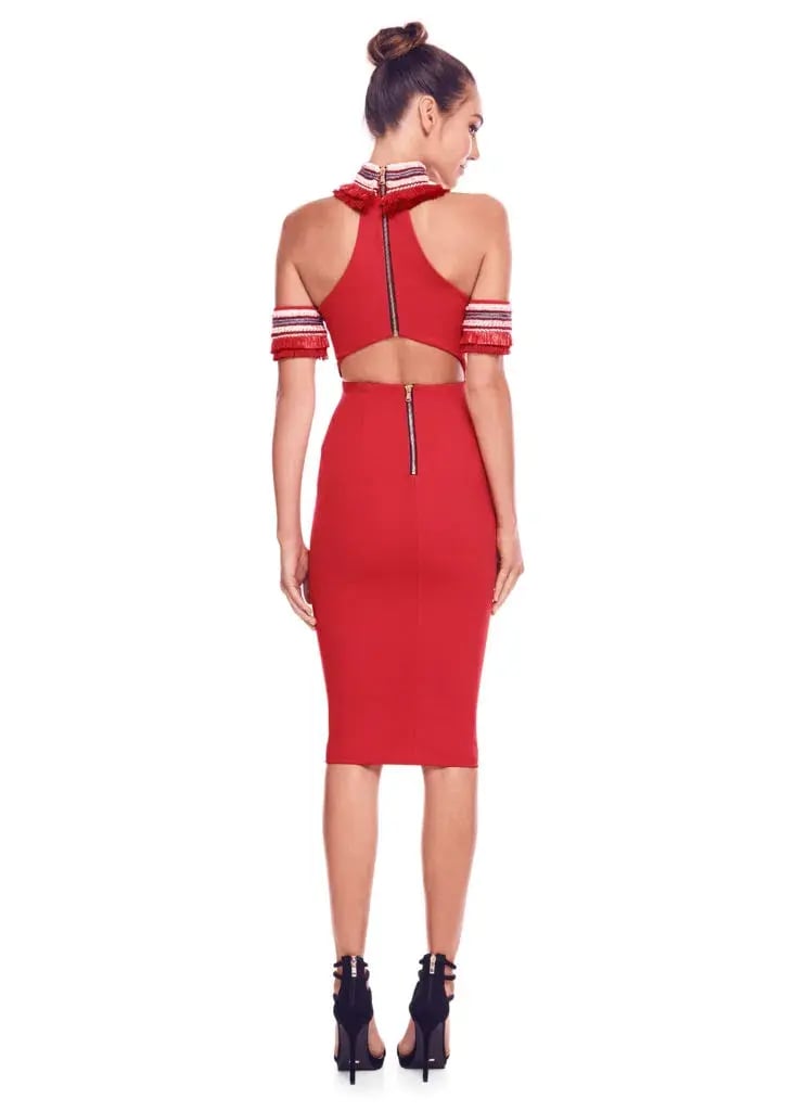 Eliya The Label Salma Dress Red Size 6 photo 2